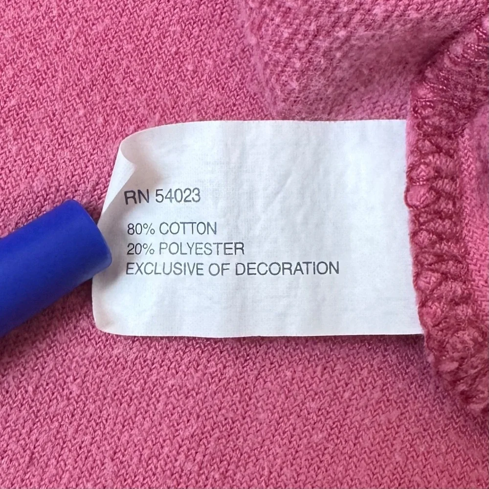 GAP Skirt Girls 6 / 7 Pink Velour Y2K w/ Drawstring Embroidered Heart, Pocket
